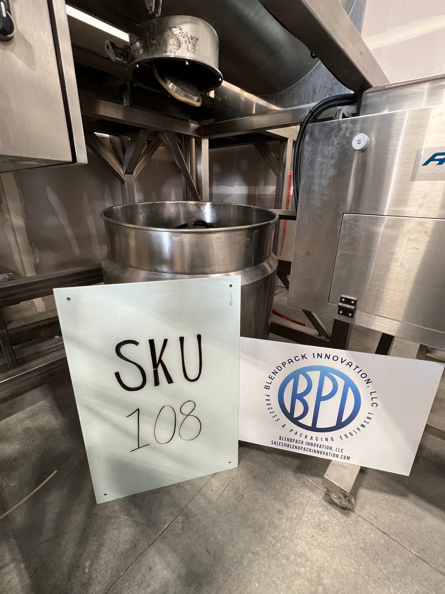 50 Gallon Stainless Steel Jacketed Kettle