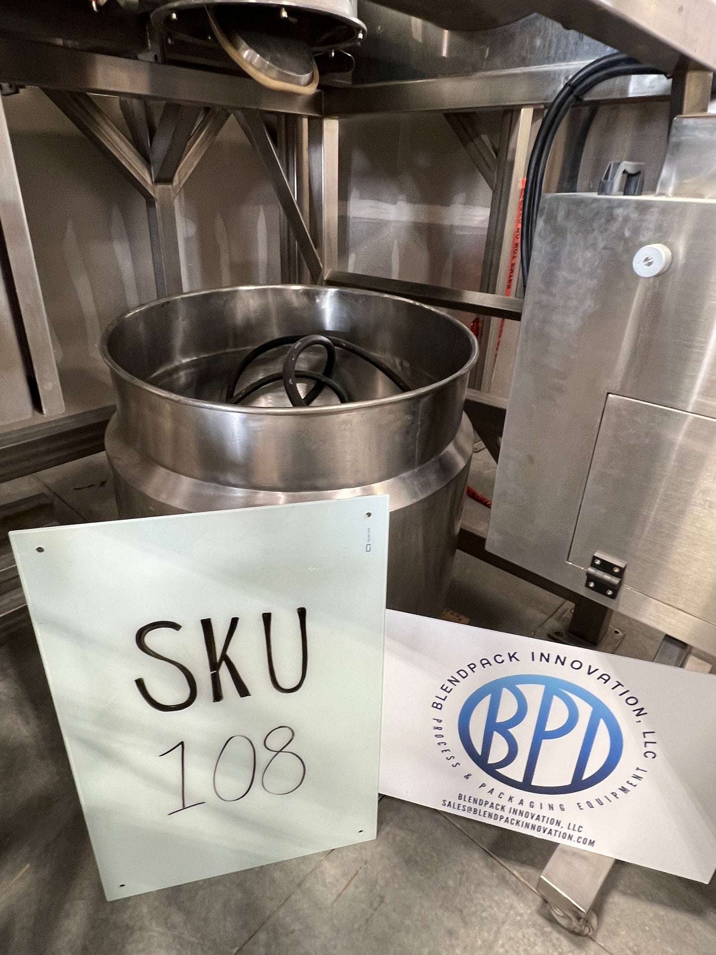 50 Gallon Stainless Steel Jacketed Kettle