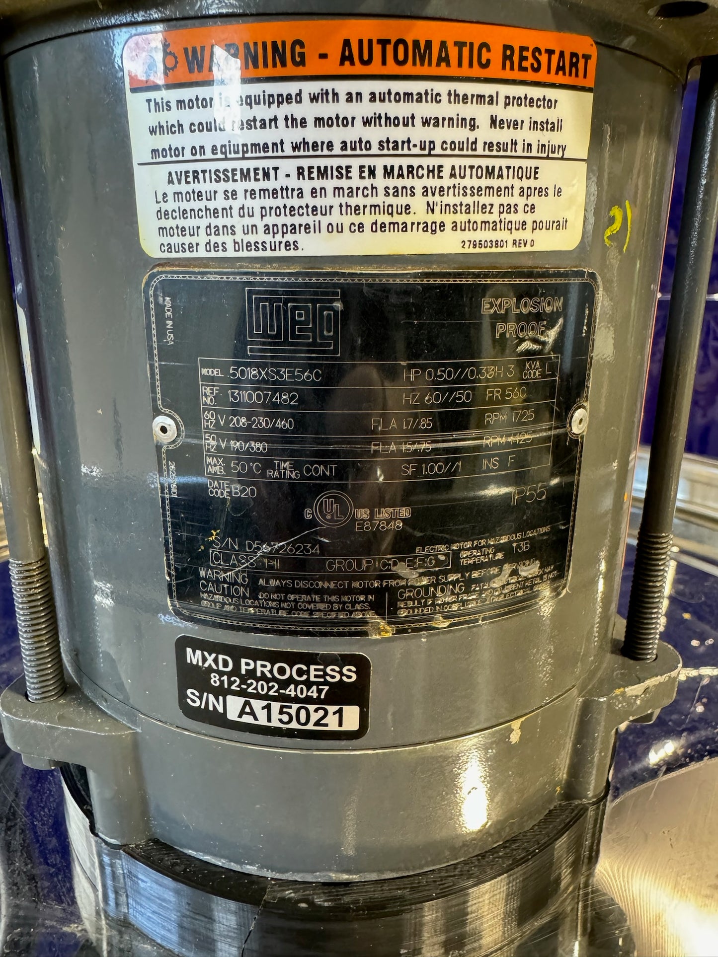 55-Gallon Drum Mixer